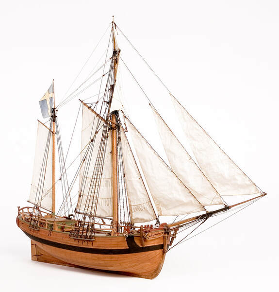 Model of a Swedish galleass. Source: Wikimedia Commons in cooperation with the Swedish National Maritime Museums.