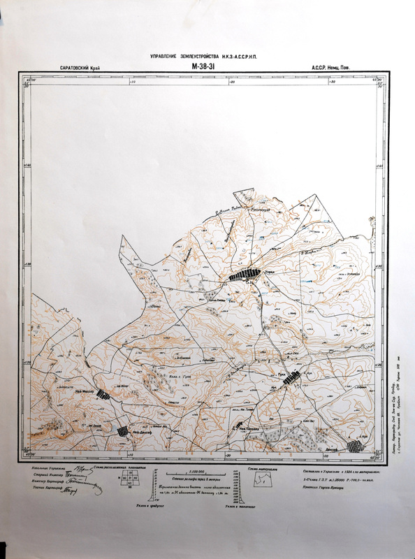 1934 map of Norka
