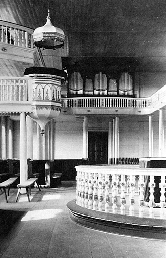 Interior of Norka Church 1912