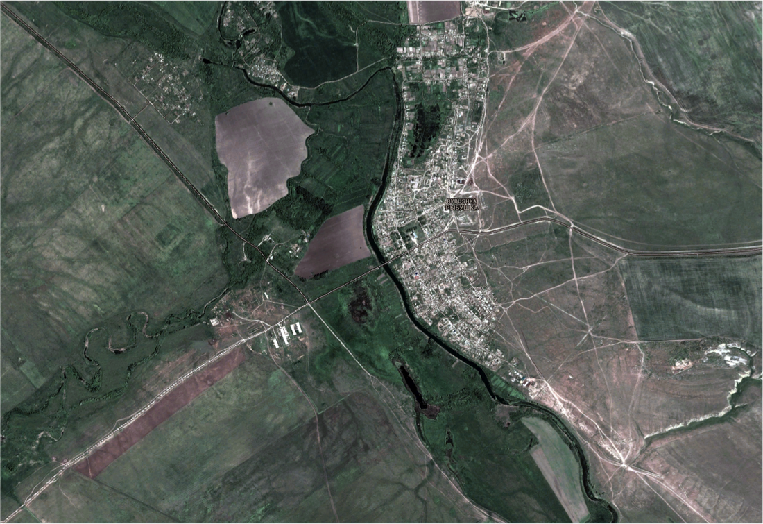 Rybuschka satellite image