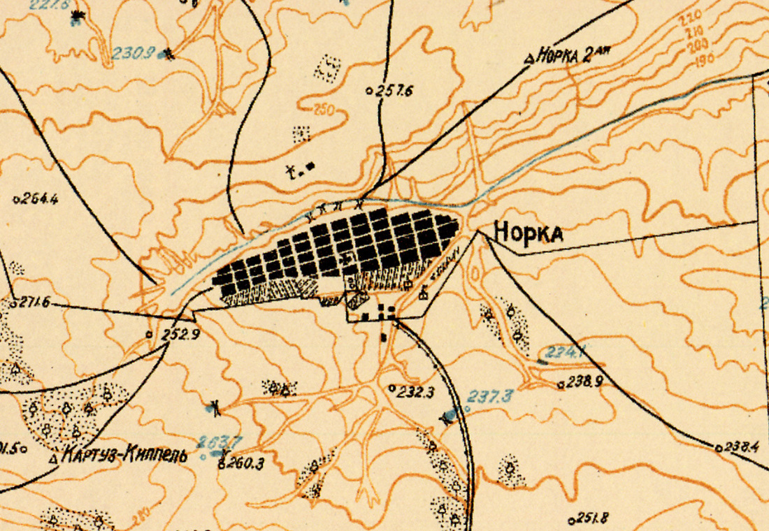1934 Norka map