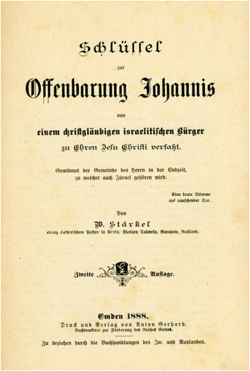 Title page from Schlüssel zur Offenbarung Johannis