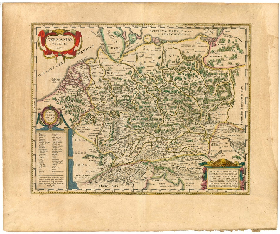 Map of Old Germany