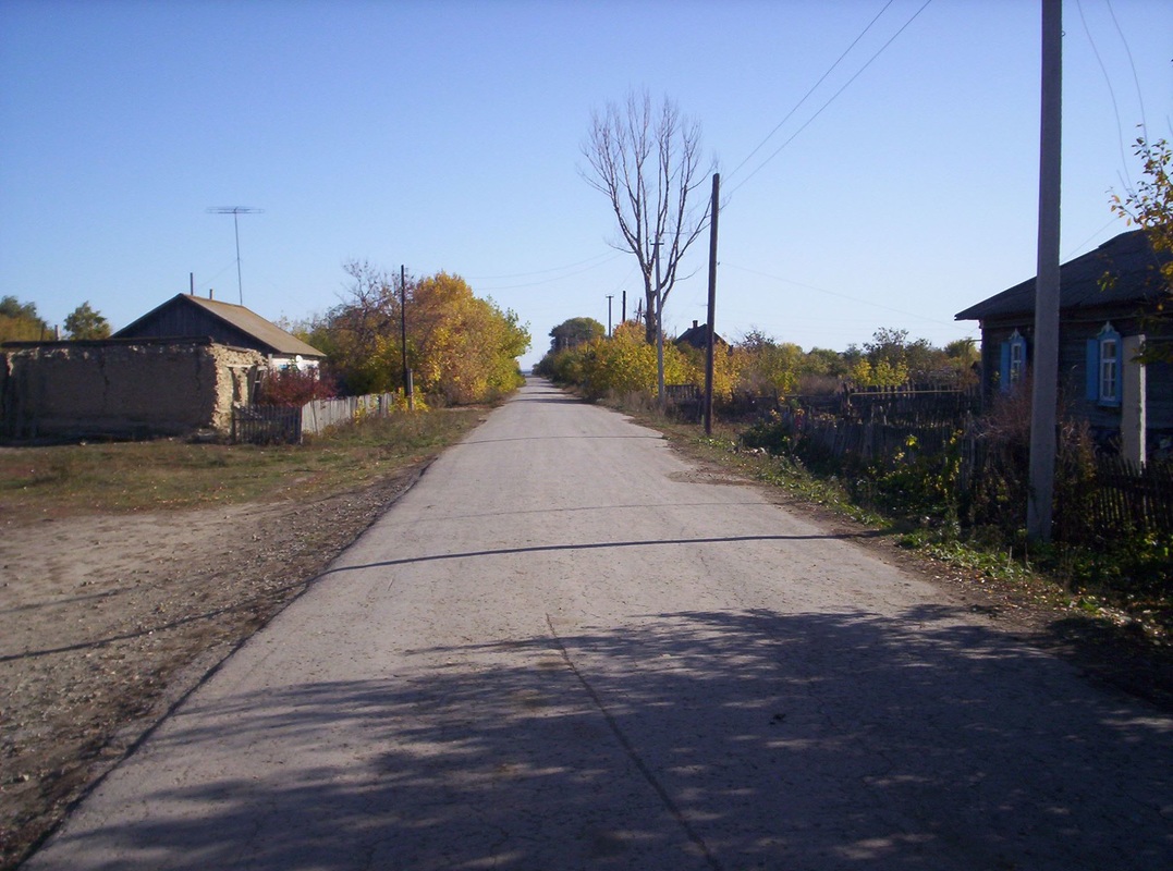 Street in Norka, Russia