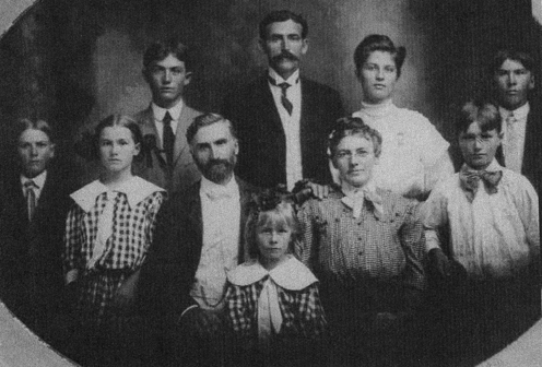 Conrad William Miller (Müller) Family Photograph