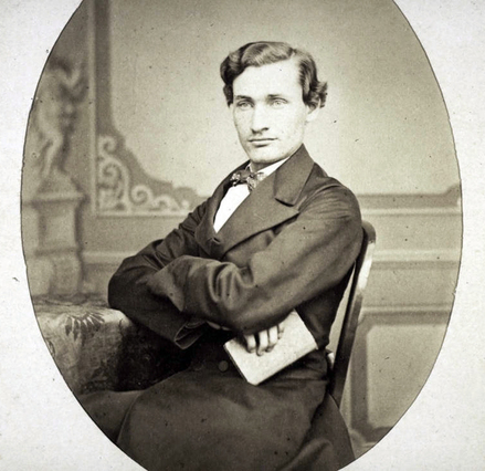 Portrait of Wilhelm Stärkel in 1864.