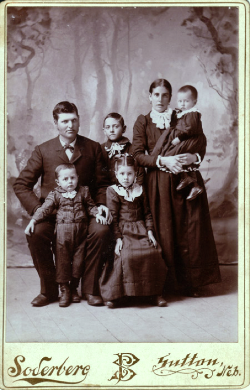 Georg Giebelhaus family circa 1894