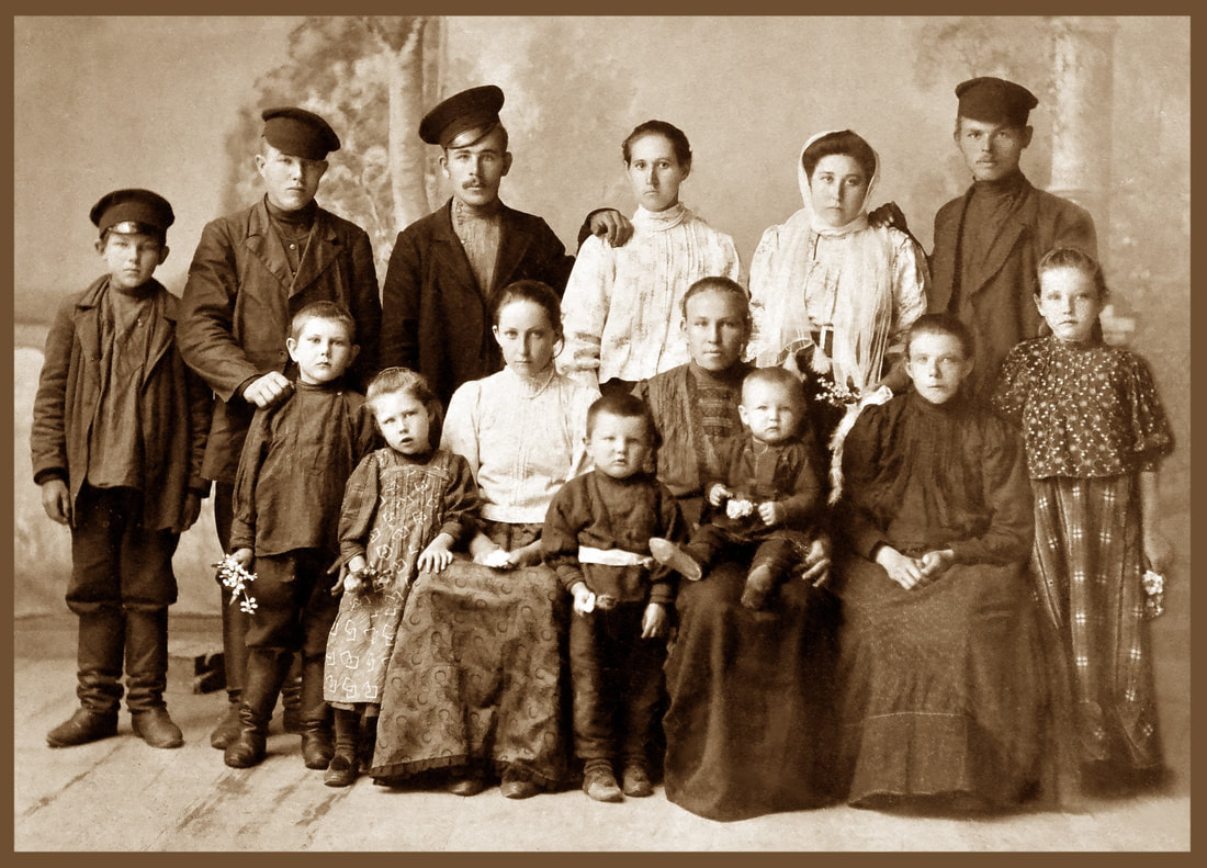 Photograph of Lehl Family taken in Norka
